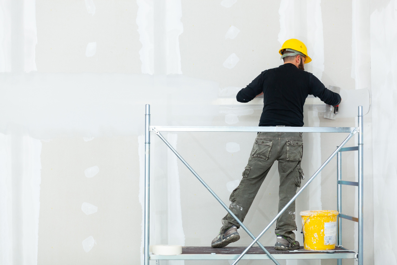 How to build a partition wall step by step