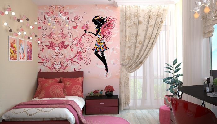 Colorful wall art to the kids’ rooms